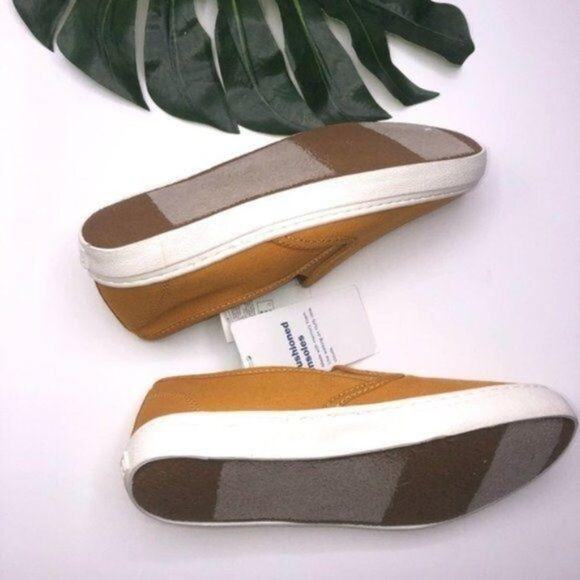 Old Navy Slip On Canvas  Mustard Sneakers - Picture 5 of 7